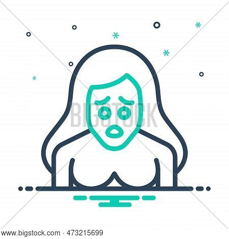 Mix Icon For Nervous Disquieting Confused Jittery Distraught Restless Uneasy Bothered Fidgety Restiv