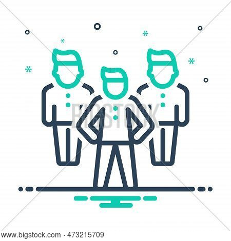 Mix Icon For Leading Main Chief Major Prime Principal Head Best Top Popular