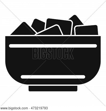 Tea Ceremony Bowl Sugar Icon. Simple Illustration Of Tea Ceremony Bowl Sugar Icon For Web Design Iso