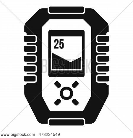 Echo Sounder Gadget Icon. Simple Illustration Of Echo Sounder Gadget Icon For Web Design Isolated On