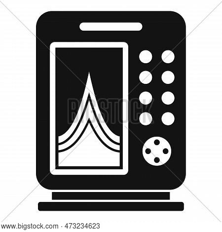 Instrument Echo Sounder Icon. Simple Illustration Of Instrument Echo Sounder Icon For Web Design Iso
