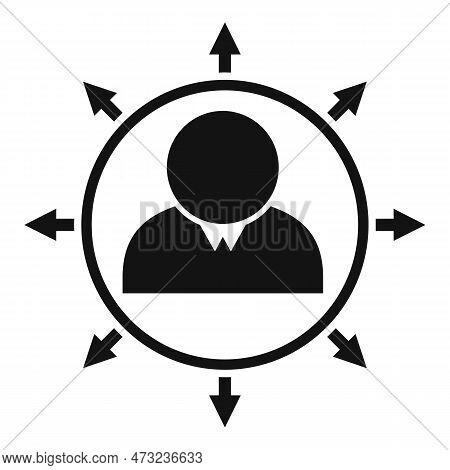 Multilateral Headhunter Icon. Simple Illustration Of Multilateral Headhunter Icon For Web Design Iso