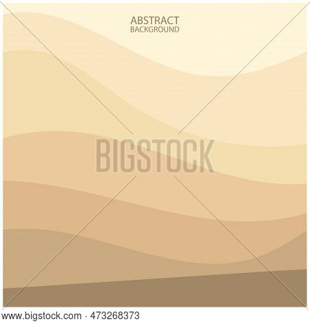 Simple Abstract Sand Background With Brown Color Combination, Beach Desert, Book Cover, Wallpaper, V