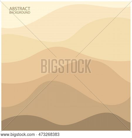 Simple Abstract Sand Background With Brown Color Combination, Beach Desert, Book Cover, Wallpaper, V