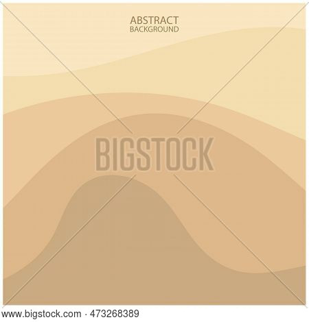 Simple Abstract Sand Background With Brown Color Combination, Beach Desert, Book Cover, Wallpaper, V