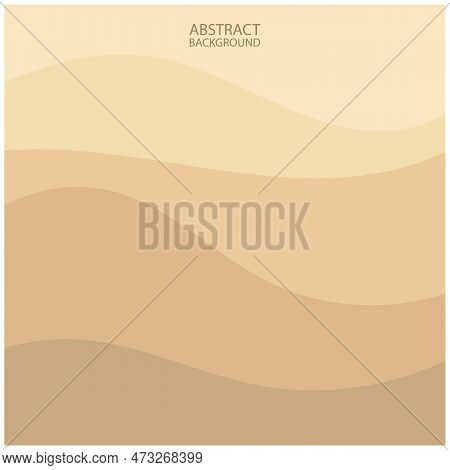 Simple Abstract Sand Background With Brown Color Combination, Beach Desert, Book Cover, Wallpaper, V