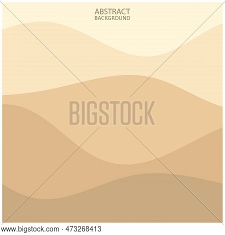 Simple Abstract Sand Background With Brown Color Combination, Beach Desert, Book Cover, Wallpaper, V