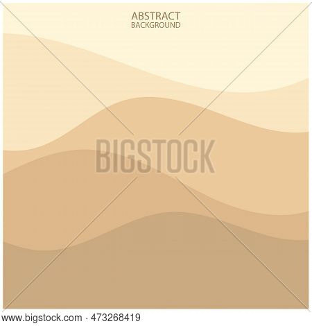 Simple Abstract Sand Background With Brown Color Combination, Beach Desert, Book Cover, Wallpaper, V