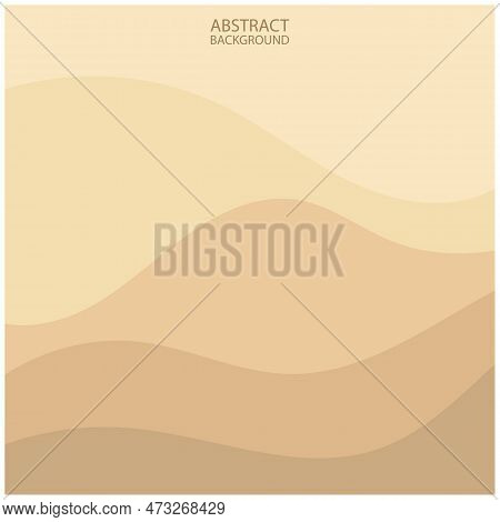Simple Abstract Sand Background With Brown Color Combination, Beach Desert, Book Cover, Wallpaper, V