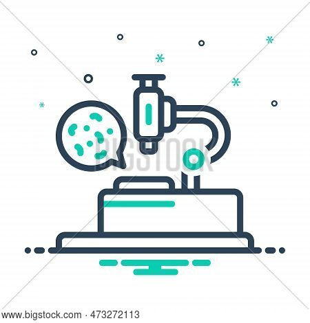 Mix Icon For Clarity Lucidity Legibility Clearness Accuracy Purity Microscope Scientific