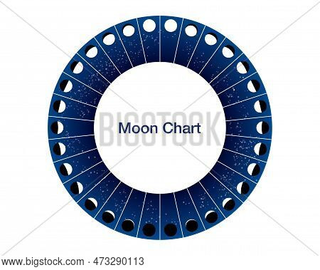 Moon Phases Circle Vector Photo Free Trial Bigstock Moon Phases Circle Vector Photo Free Trial Bigstock