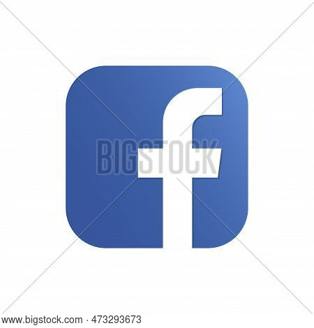 Facebook - The Most Popular Global Social Media Icon. Editorial Only. Kyiv, Ukraine - December 3, 20