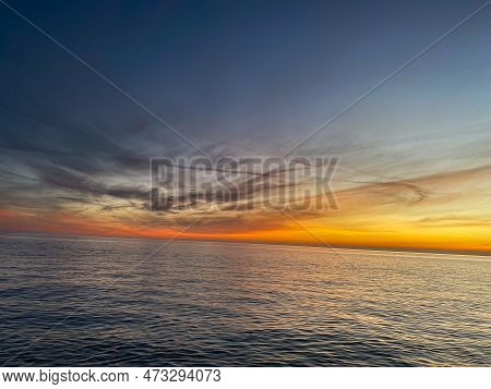 A Dreaming Sky With The Light Of The Sun.