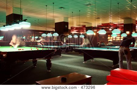 스 누 커 게임-살롱