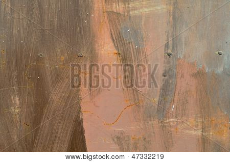 Background Of Brown Paint