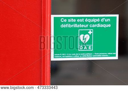 Bordeaux , Aquitaine  France - 03 19 2023 : Dae Mindray Logo Brand And Sign France Text Automated Ex