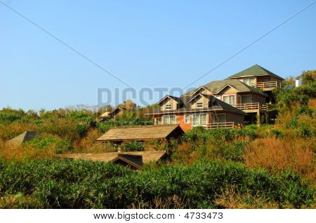 Casa en una colina
