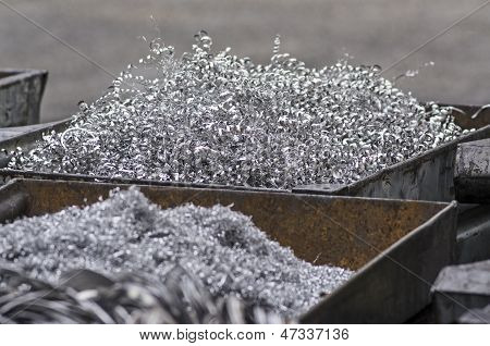 Aluminum swarfs