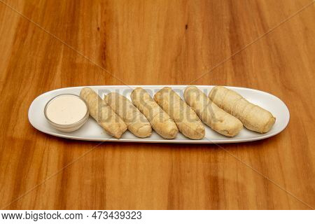 Tequeños Are Delicious Dough And Cheese Appetizers, As Well As One Of The Most Typical Dishes Of Ven