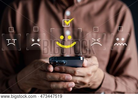 Select Positive Emotion Icon, Mental Health Assessment Max Positive. Thinking Boost Energy Or Fresh 