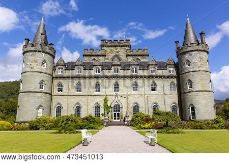 The Inveraray Castle. An Iconic Scottish Visitor Attraction