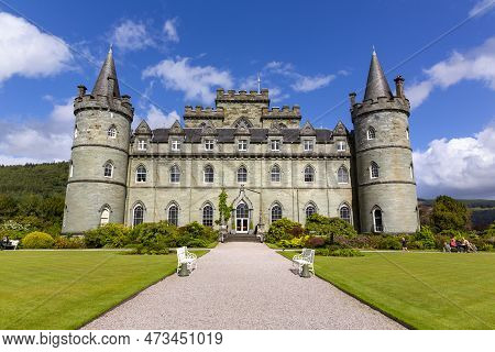 The Inveraray Castle. An Iconic Scottish Visitor Attraction