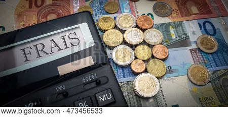 Rising Expenses. Calculator With The Word 