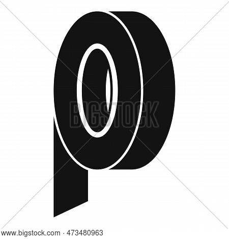 Insulating Tape Icon. Simple Illustration Of Insulating Tape Icon For Web Design Isolated On White B