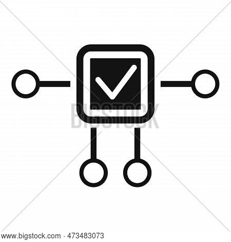 Restructure Plan Icon. Simple Illustration Of Restructure Plan Icon For Web Design Isolated On White