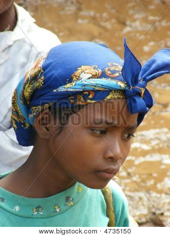 Native madagaskiske pige