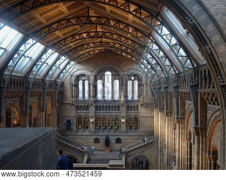 London, Uk - Circa 2001: The Natural History Museum In South Kensington