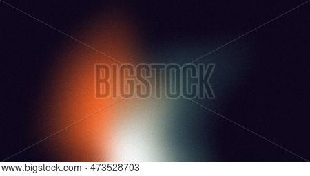 Dark Color Gradient Background, Grainy Gradient Luminous Color Splash Wave, Abstract Noise Texture G