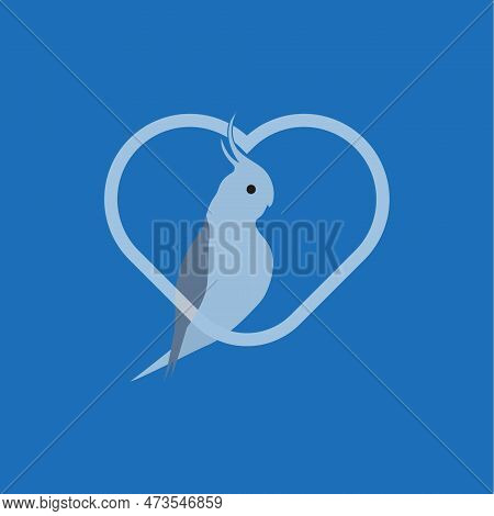Love Bird Beautiful Art, Lovely Bird Design