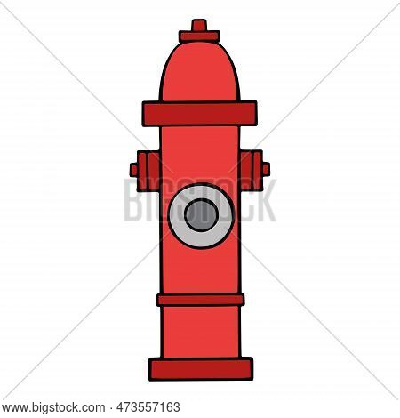 Fire Hydrant Icon. Outline Illustration Of Fire Hydrant Vector Icon For Web