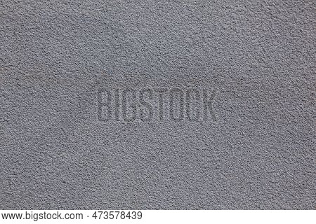 Texture Of Gray Asphalt. Gray Fine-grained Wall.