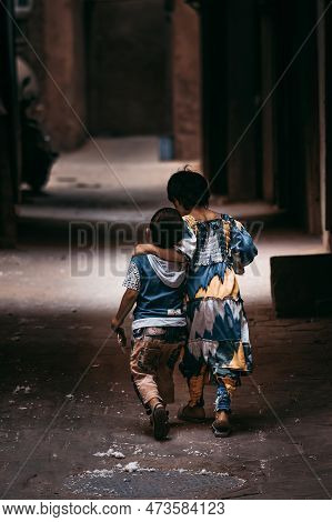 The Centuries-old Kashgar Old Town Is Located In The Center Of Kashgar.
