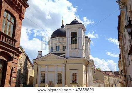 Svatého Mikuláše Ruská pravoslavná církev (Nikolai Kirik). Tallinn, Estonsko
