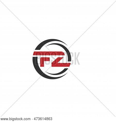 Initial Fz Letter Linked Logo. Creative Letter Fz Modern Business Logo Vector Template. Initial Fz L
