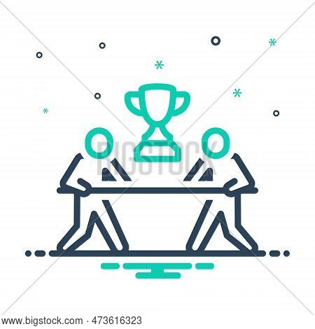 Mix Icon For Competition Rivalry Competitiveness Vying Feuding Championship Game Trophy Contest Matc
