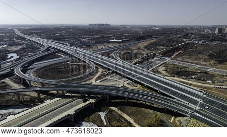 The Former Site Of The State Council Of The Puppet Manchukuo - Winter Night Scene In Changchun, Chin
