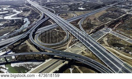 The Former Site Of The State Council Of The Puppet Manchukuo - Winter Night Scene In Changchun, Chin