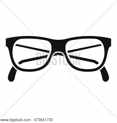 Granpa Eyeglasses Icon. Simple Illustration Of Granpa Eyeglasses Icon For Web Design Isolated On Whi