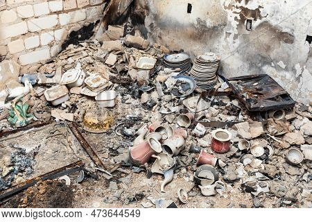 The Aftermath Of The War In Izyum, Kharkiv Oblast, Ukraine