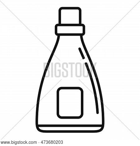 Softener Antibacterial Icon. Outline Softener Antibacterial Icon For Web Design Isolated On White Ba