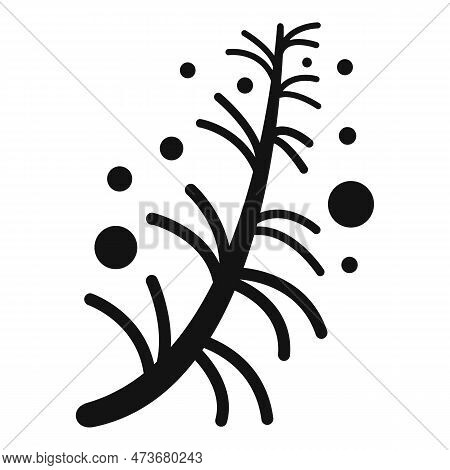 Essential Oils Plant Icon. Simple Illustration Of Essential Oils Plant Icon For Web Design Isolated 