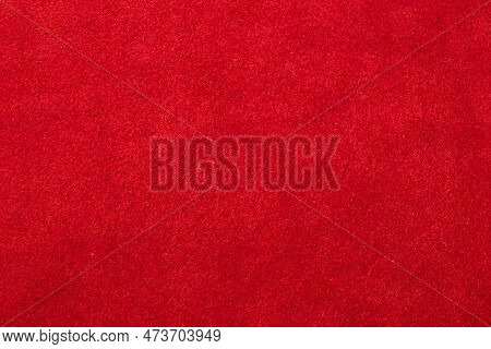 Red Leather Texture As Background With Natural Pattern
