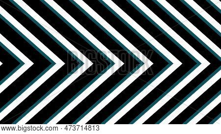 Road Sine Of Blinking Direction Arrow Indicating Sign Icon Illustration Background.