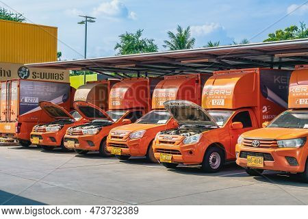 Kanchanaburi, Thailand - December 12, 2022: Checking Or Inspection And Maintenance According To The 