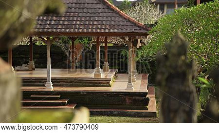 Bali, Pura Lingga Bhuwana, A Place For Prayers, A Sacred Place For Traditional Rites