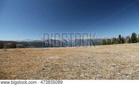 High Elevation Plateaus In Beartooth Mountains, Montana